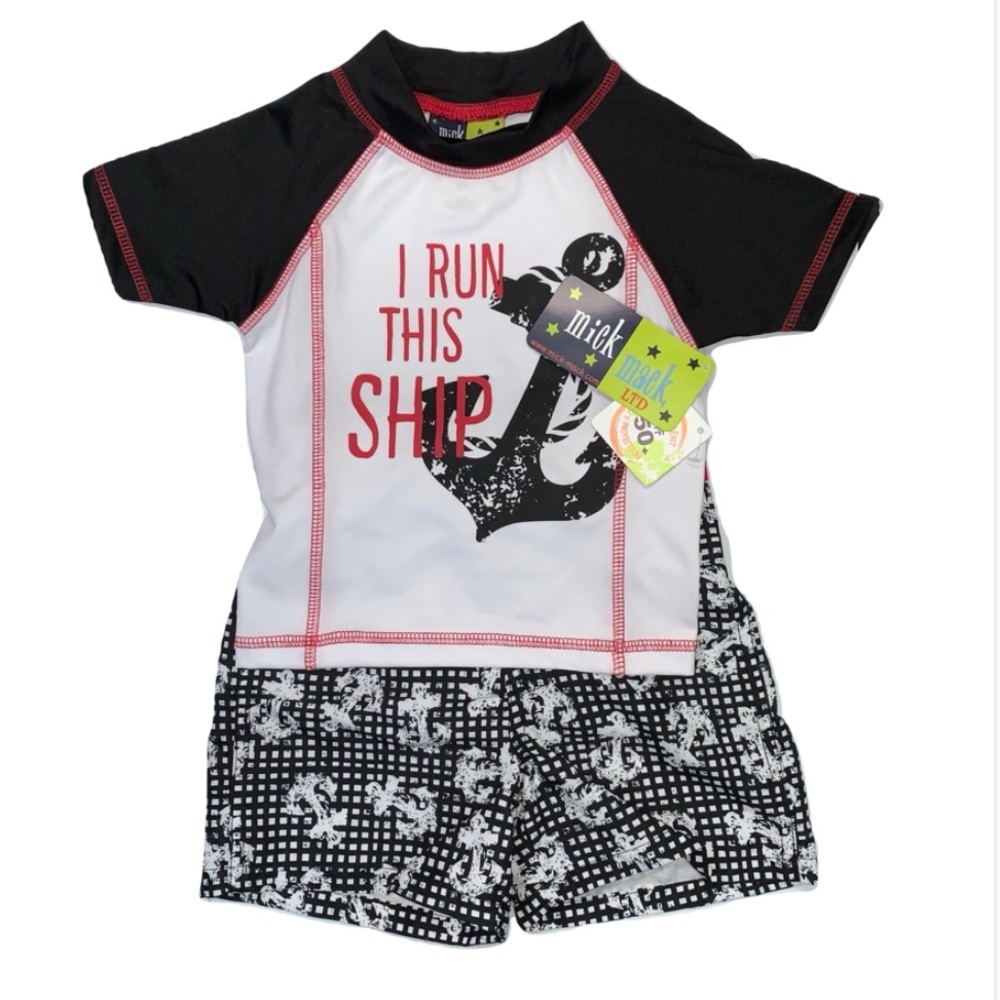 🆕 Mick Mack I Run This Ship Swim Set